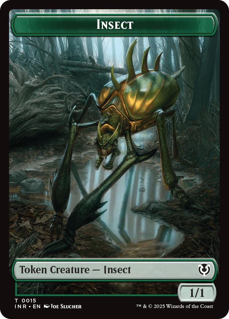 Insect // Spider Double-Sided Token [Innistrad Remastered Tokens] | Good Games North