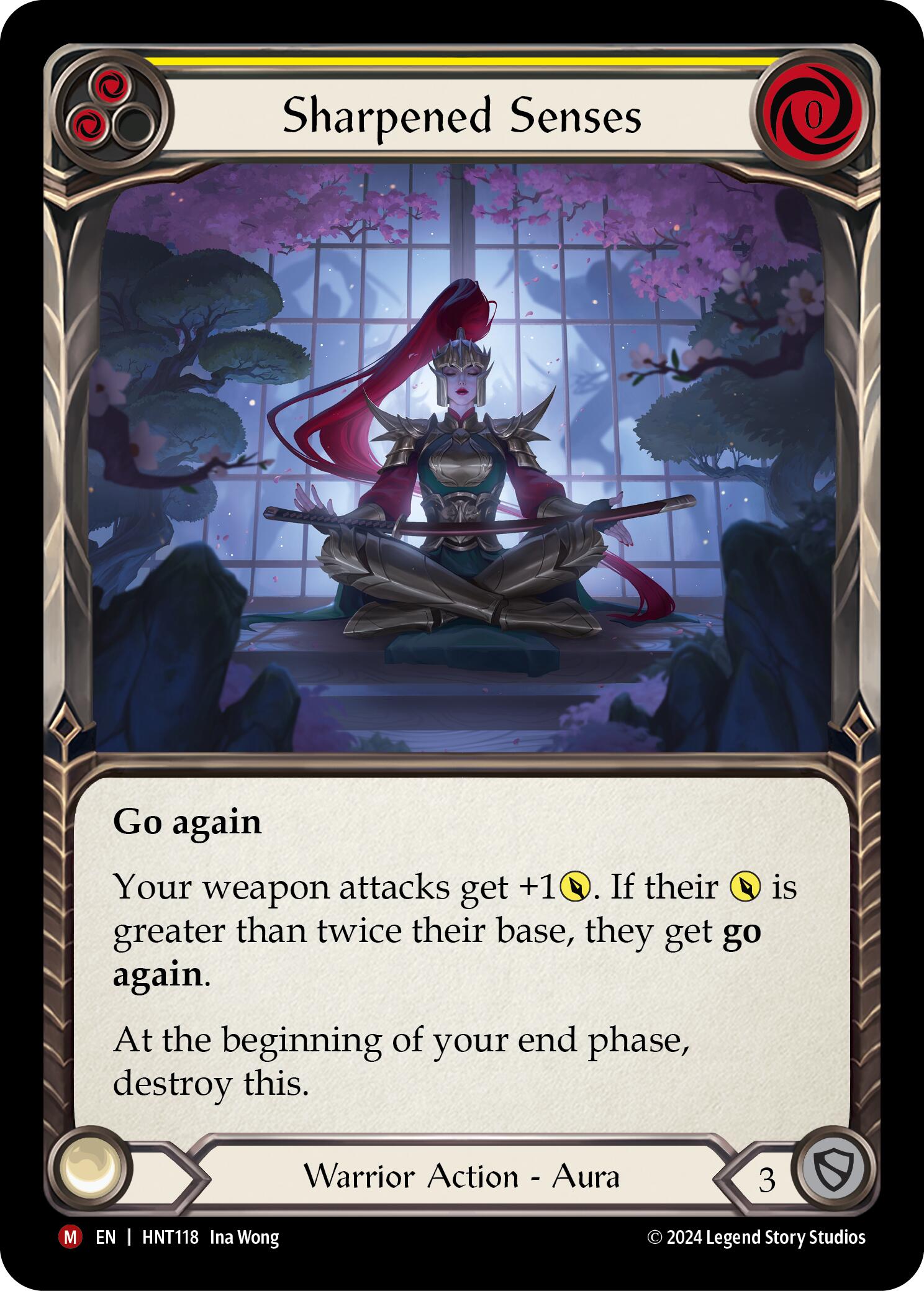 Sharpened Senses [HNT118] (The Hunted)  Rainbow Foil | Good Games North