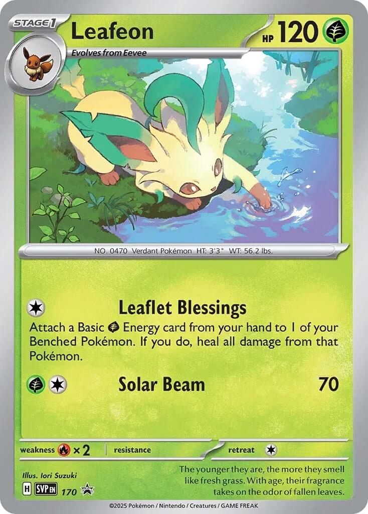 Leafeon (SVP170) [Scarlet & Violet: Black Star Promos] | Good Games North