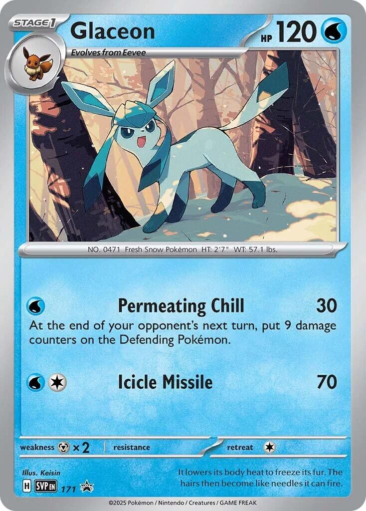 Glaceon (SVP171) [Scarlet & Violet: Black Star Promos] | Good Games North