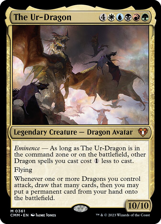 The Ur-Dragon 361 (Commander Masters)  - Foil | Good Games North