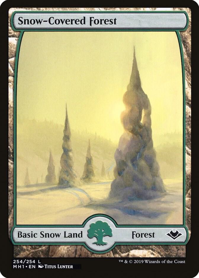Snow-Covered Forest 254 (Modern Horizons)  | Good Games North