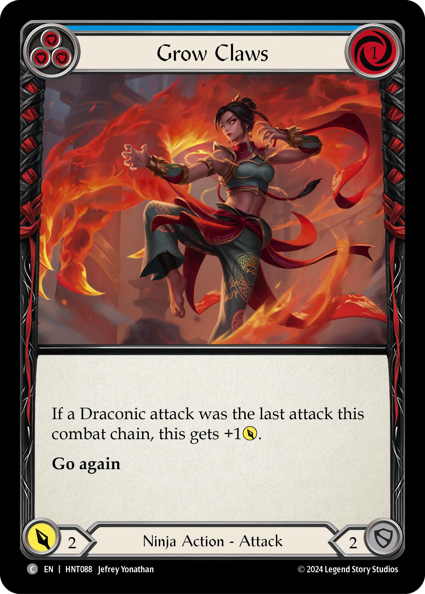 Grow Claws (Blue) [HNT088] (The Hunted) | Good Games North