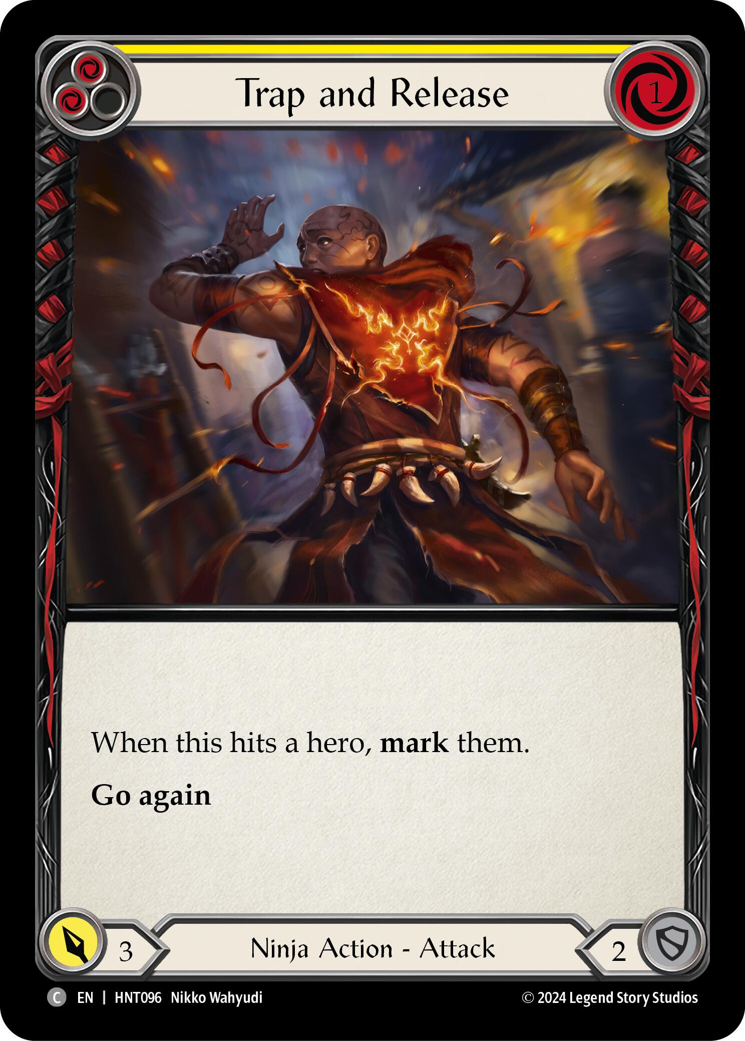 Trap and Release (Yellow) [HNT096] (The Hunted) | Good Games North