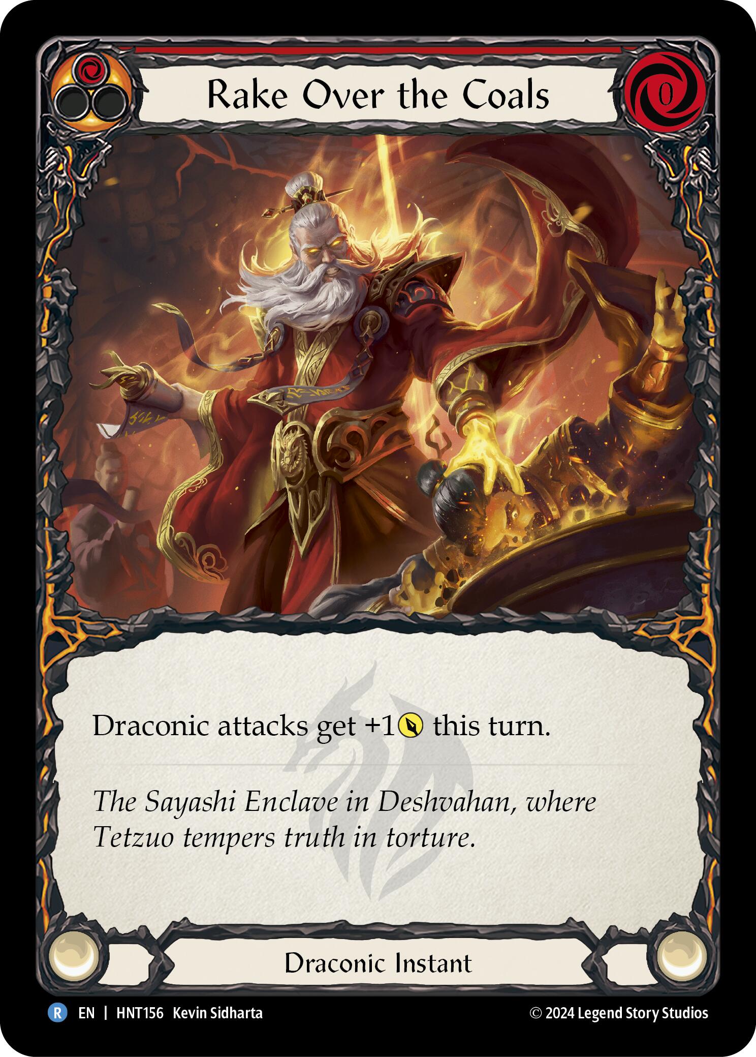 Rake Over the Coals (Red) [HNT156] (The Hunted) | Good Games North