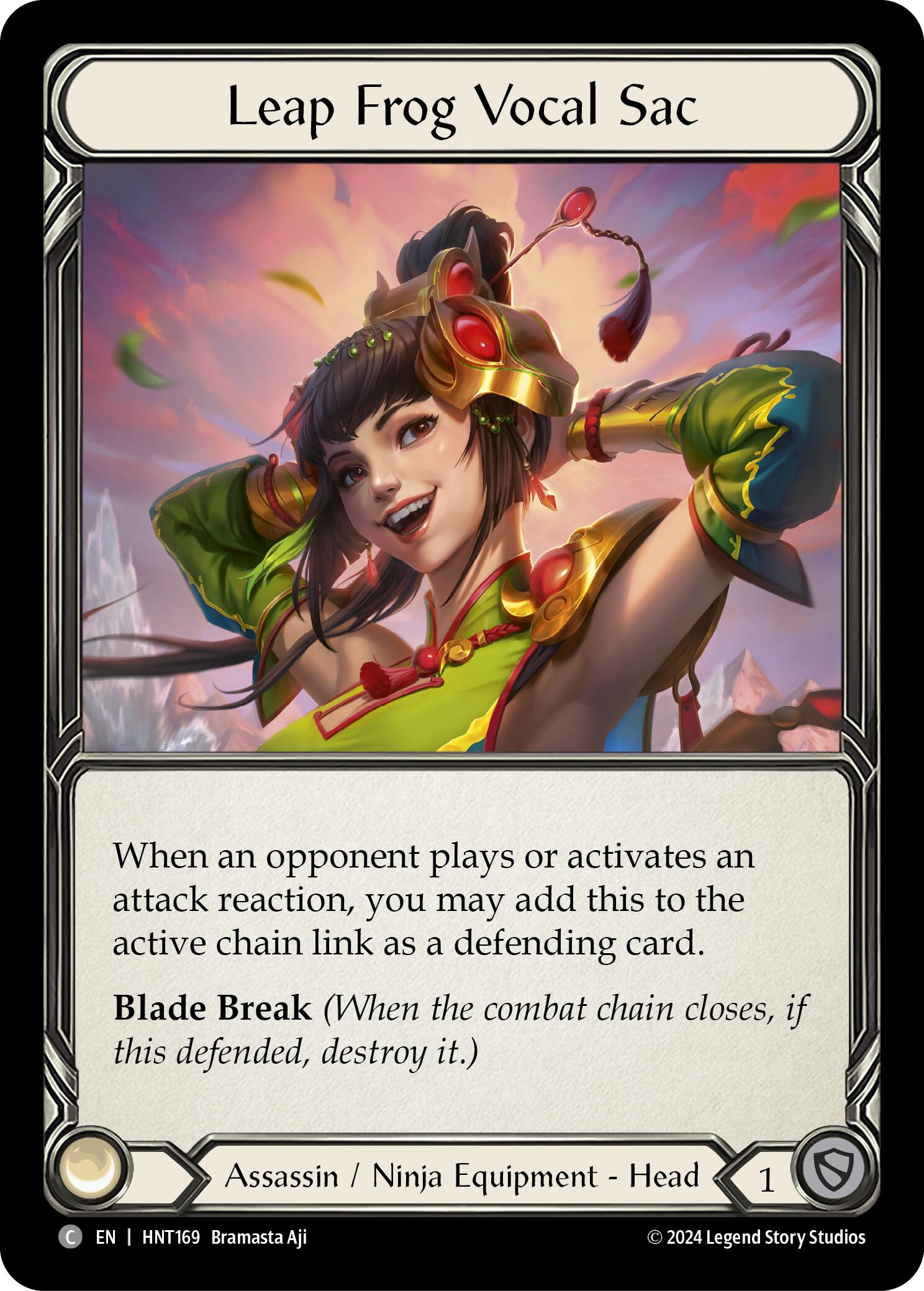 Leap Frog Vocal Sac [HNT169] (The Hunted) | Good Games North