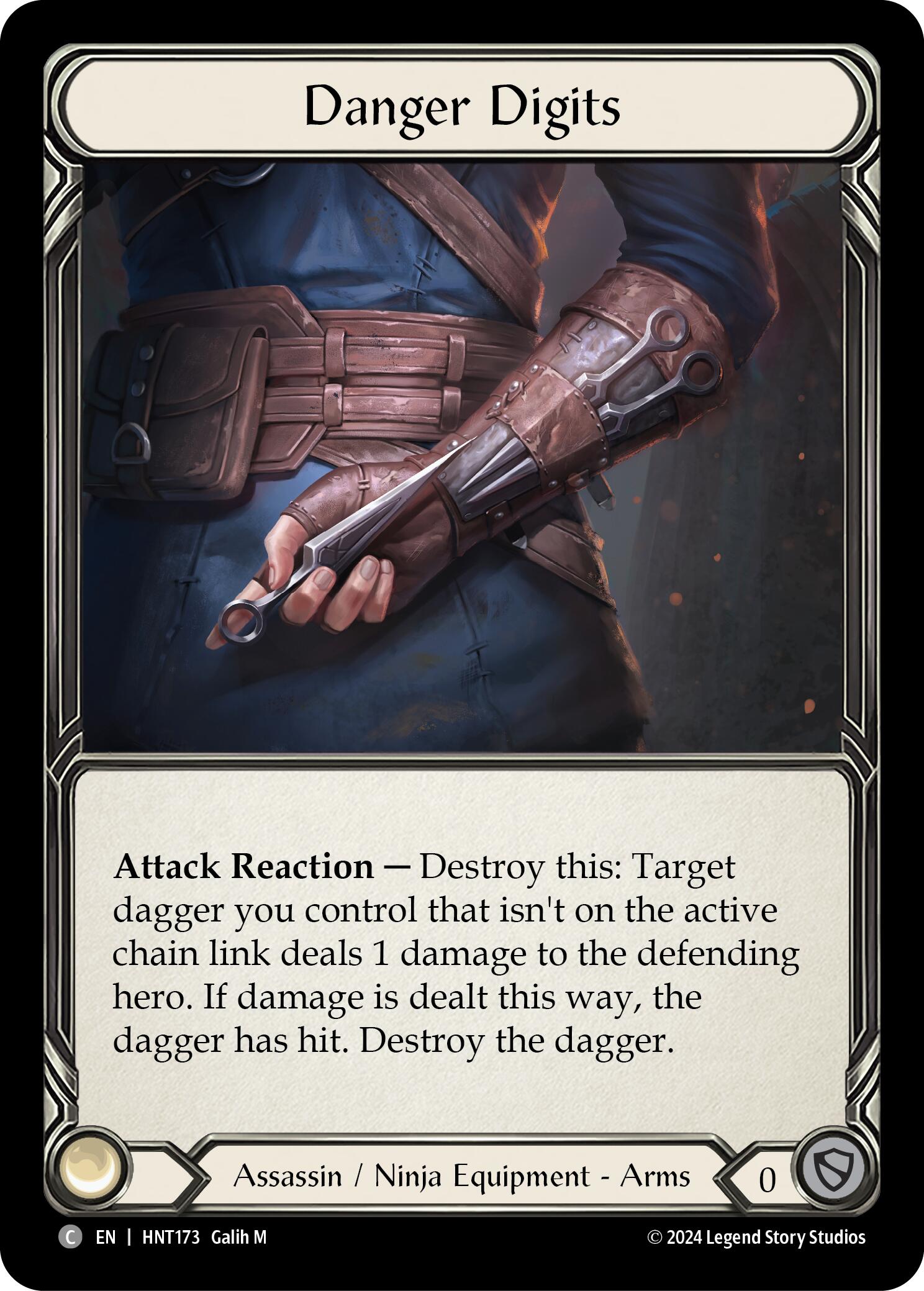 Danger Digits [HNT173] (The Hunted)  Cold Foil | Good Games North