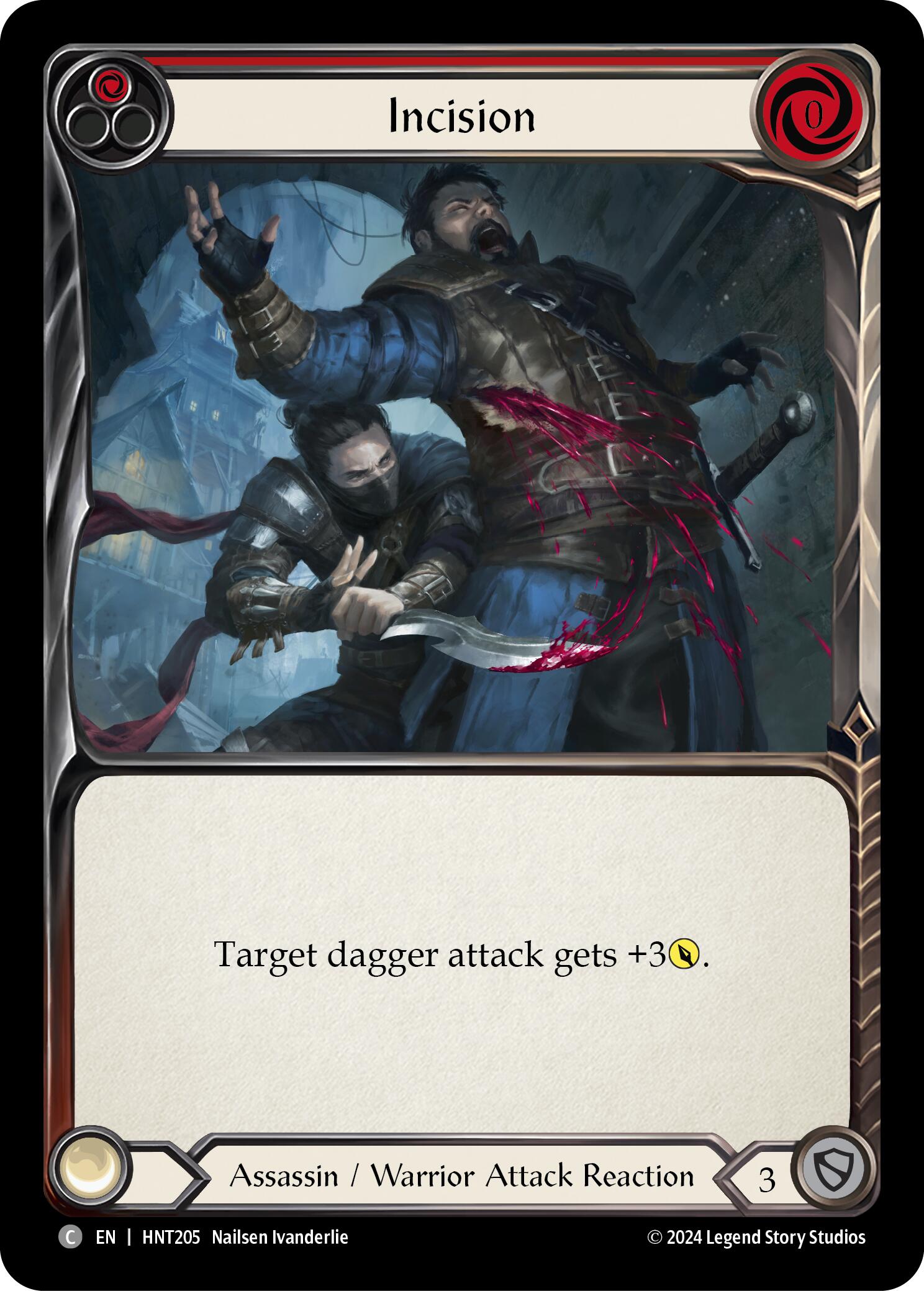 Incision (Red) [HNT205] (The Hunted) | Good Games North