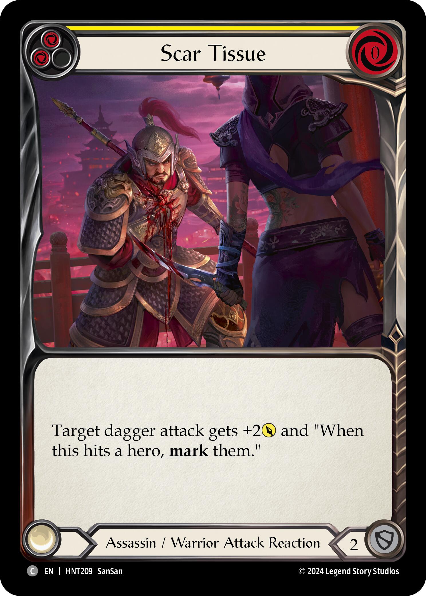 Scar Tissue (Yellow) [HNT209] (The Hunted) | Good Games North