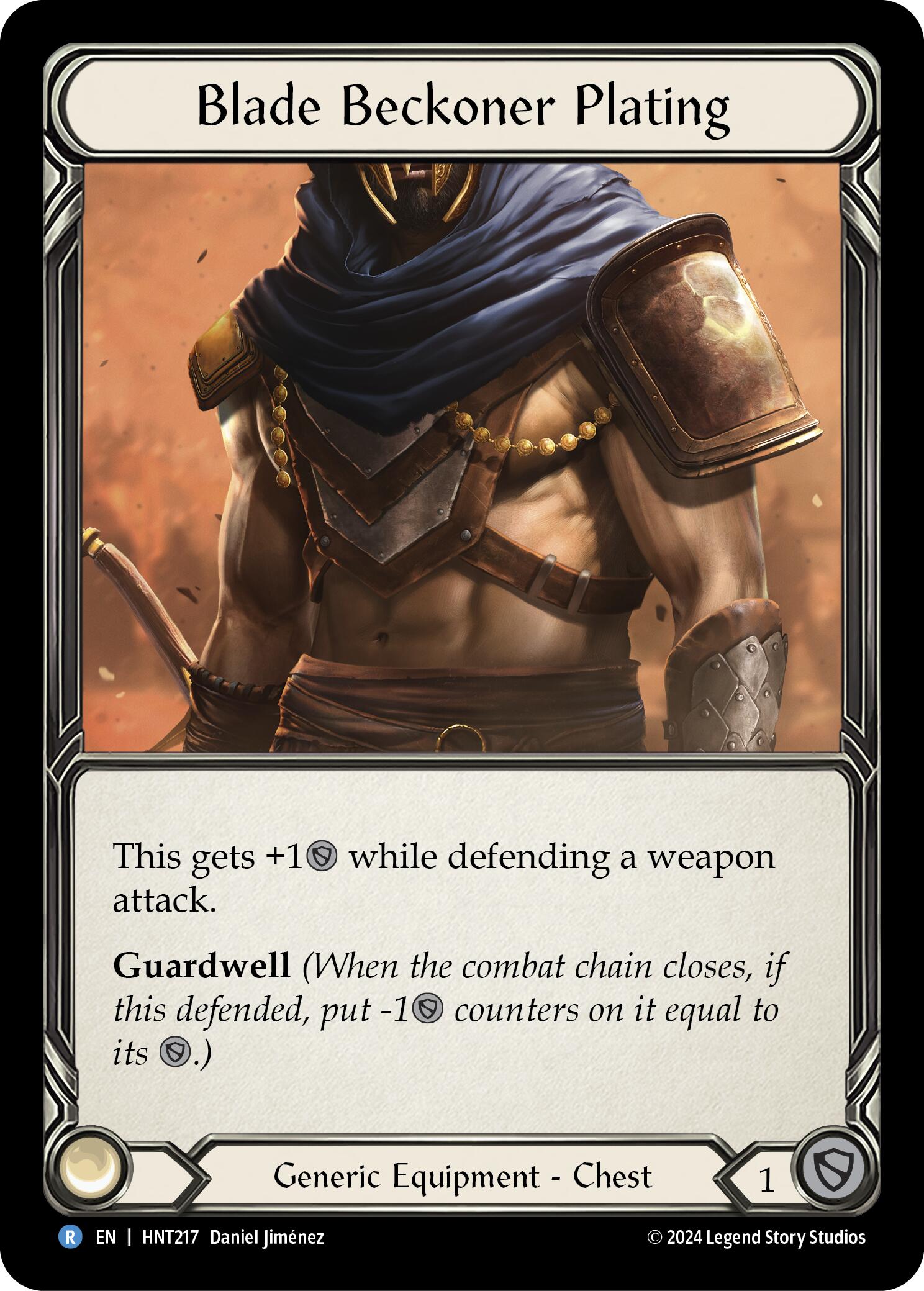 Blade Beckoner Plating [HNT217] (The Hunted) | Good Games North