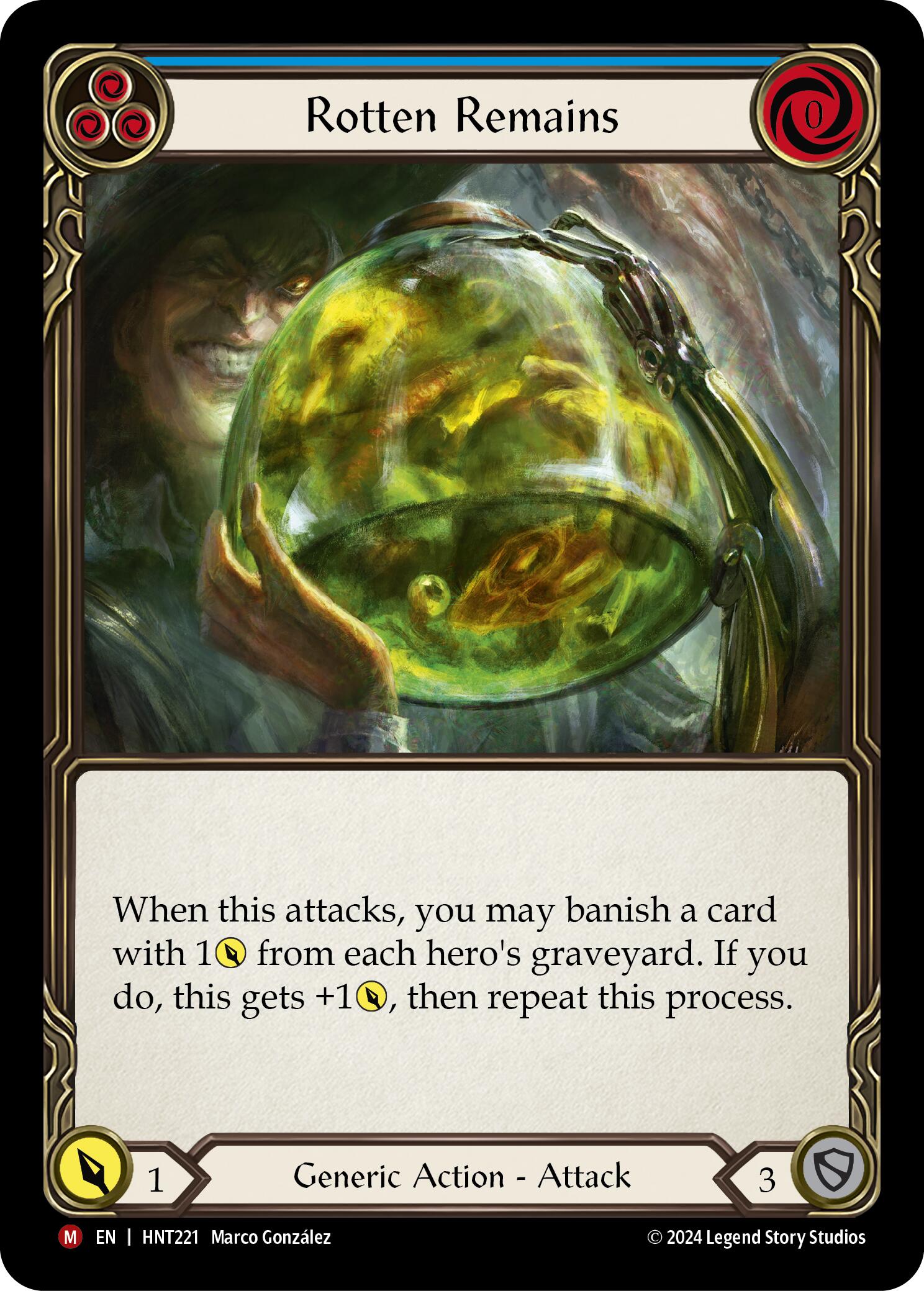 Rotten Remains [HNT221] (The Hunted)  Rainbow Foil | Good Games North