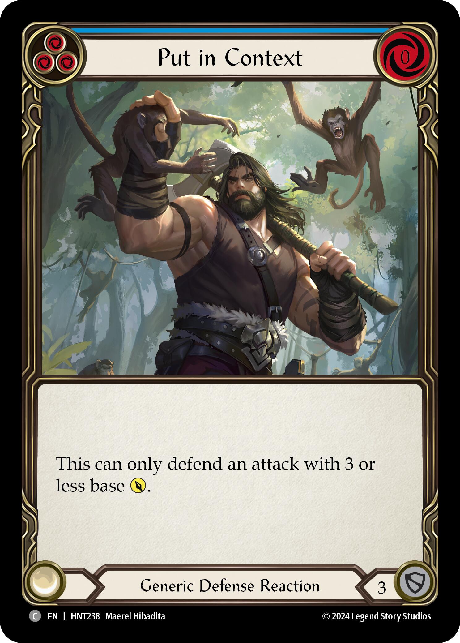 Put in Context (Blue) [HNT238] (The Hunted) | Good Games North