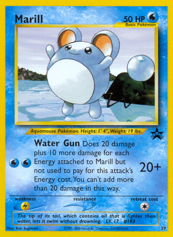 Marill (29) [Wizards of the Coast: Black Star Promos] | Good Games North