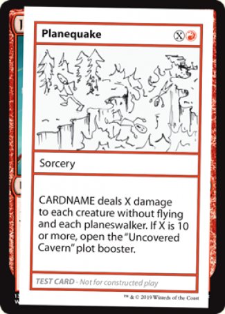 Planequake (2021 Edition) [Mystery Booster Playtest Cards] | Good Games North