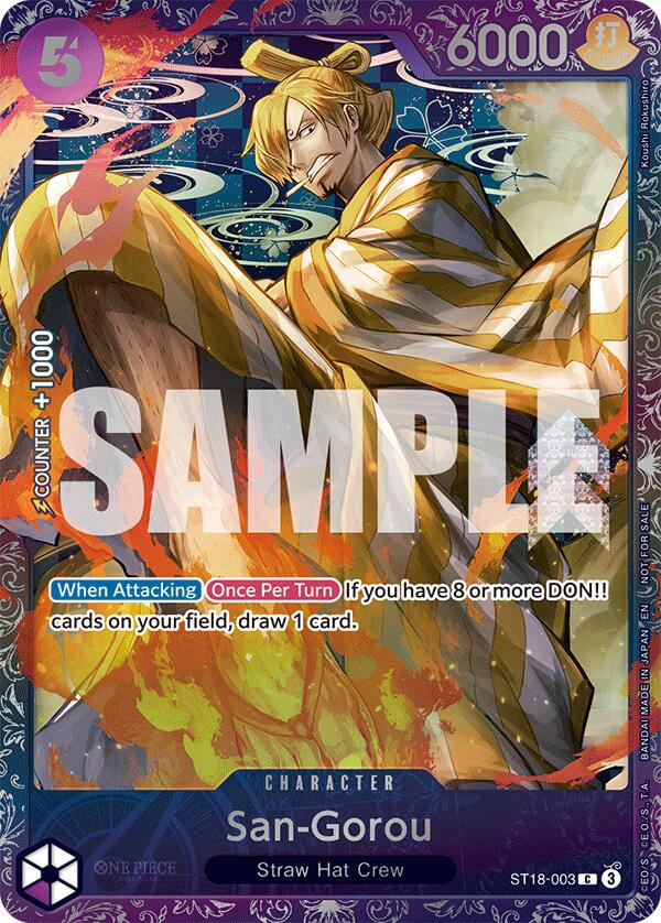 San-Gorou (Treasure Cup 2025) [One Piece Promotion Cards] | Good Games North