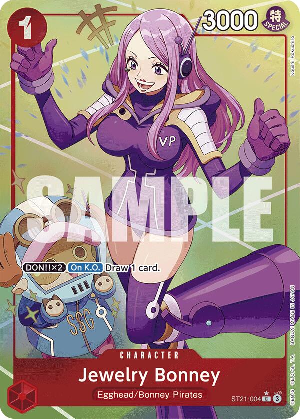 Jewelry Bonney (Parallel) [Starter Deck EX: Gear 5] | Good Games North
