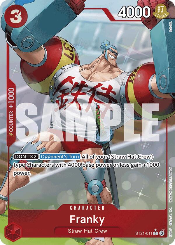 Franky (Parallel) [Starter Deck EX: Gear 5] | Good Games North