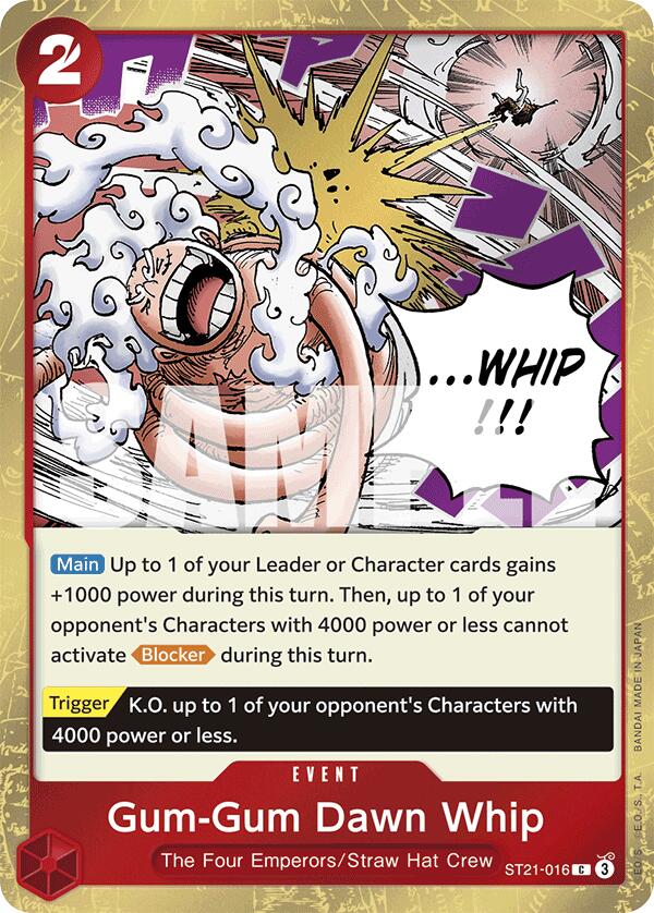 Gum-Gum Dawn Whip [Starter Deck EX: Gear 5] | Good Games North