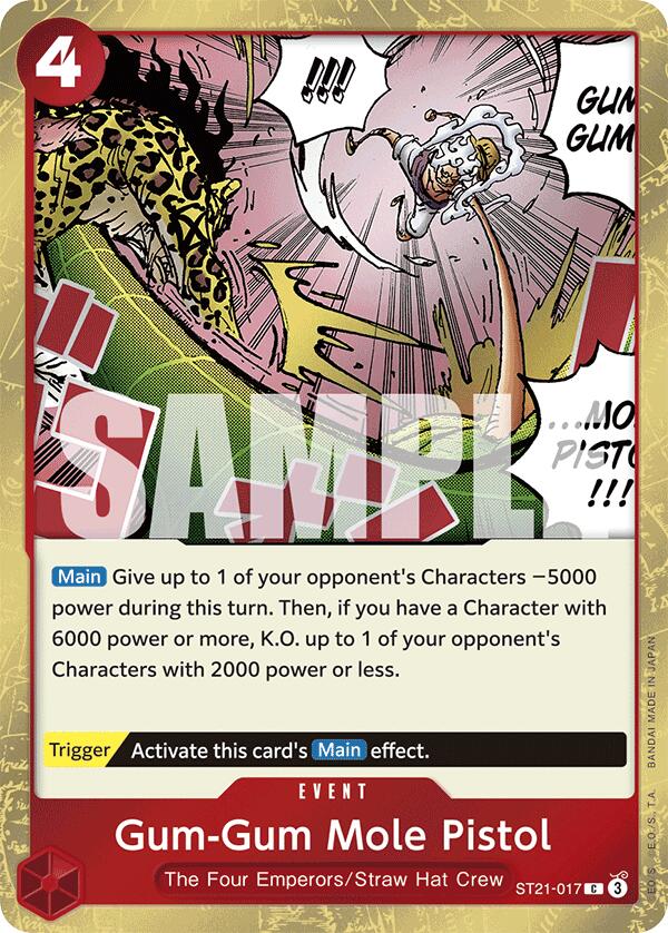 Gum-Gum Mole Pistol [Starter Deck EX: Gear 5] | Good Games North