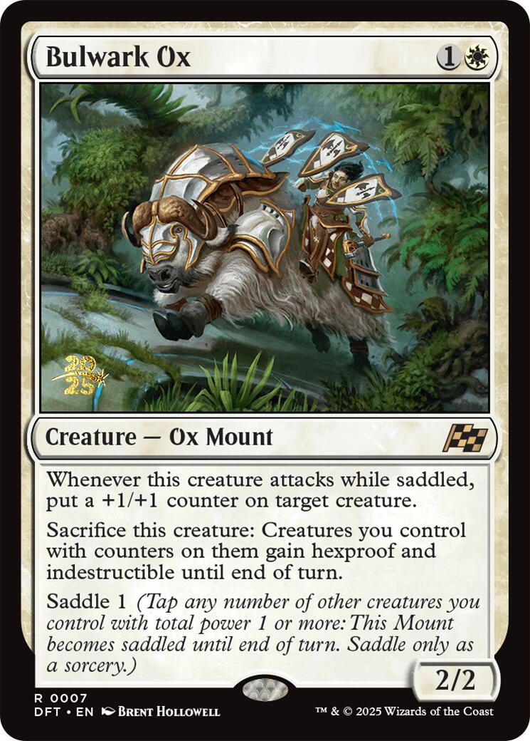 Bulwark Ox [Aetherdrift Prerelease Promos] | Good Games North