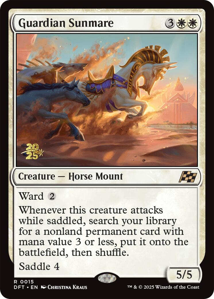Guardian Sunmare [Aetherdrift Prerelease Promos] | Good Games North