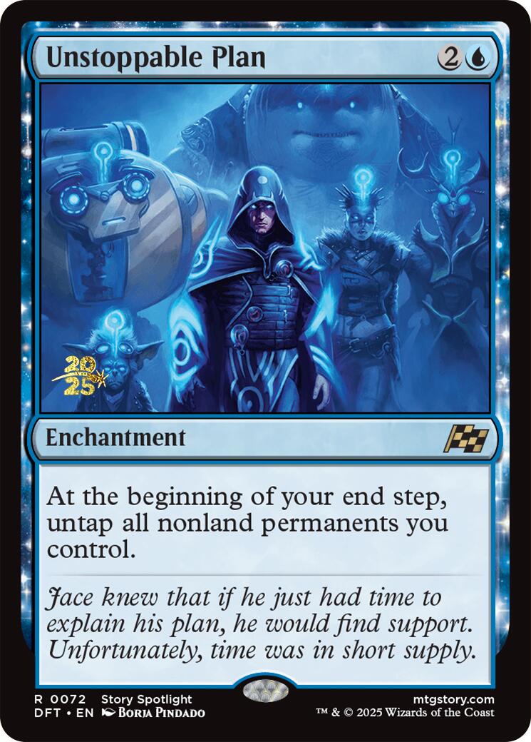 Unstoppable Plan [Aetherdrift Prerelease Promos] | Good Games North