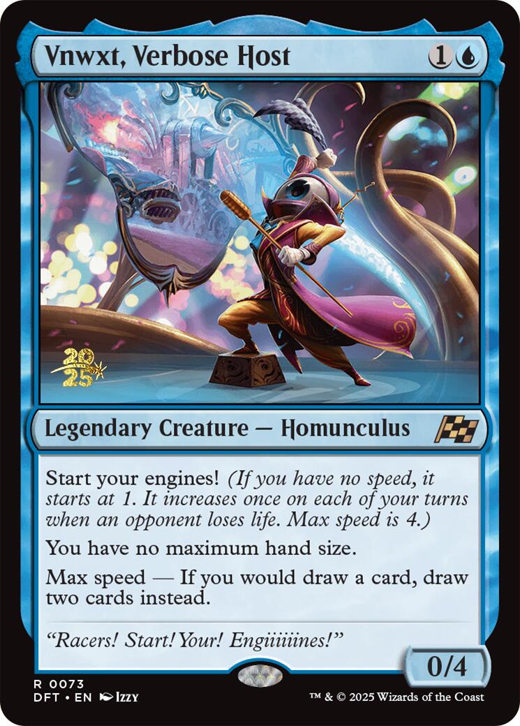 Vnwxt, Verbose Host [Aetherdrift Prerelease Promos] | Good Games North