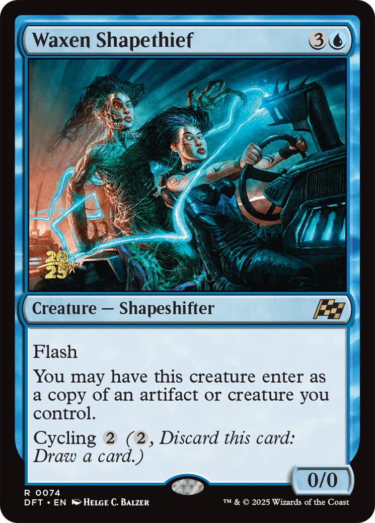 Waxen Shapethief [Aetherdrift Prerelease Promos] | Good Games North