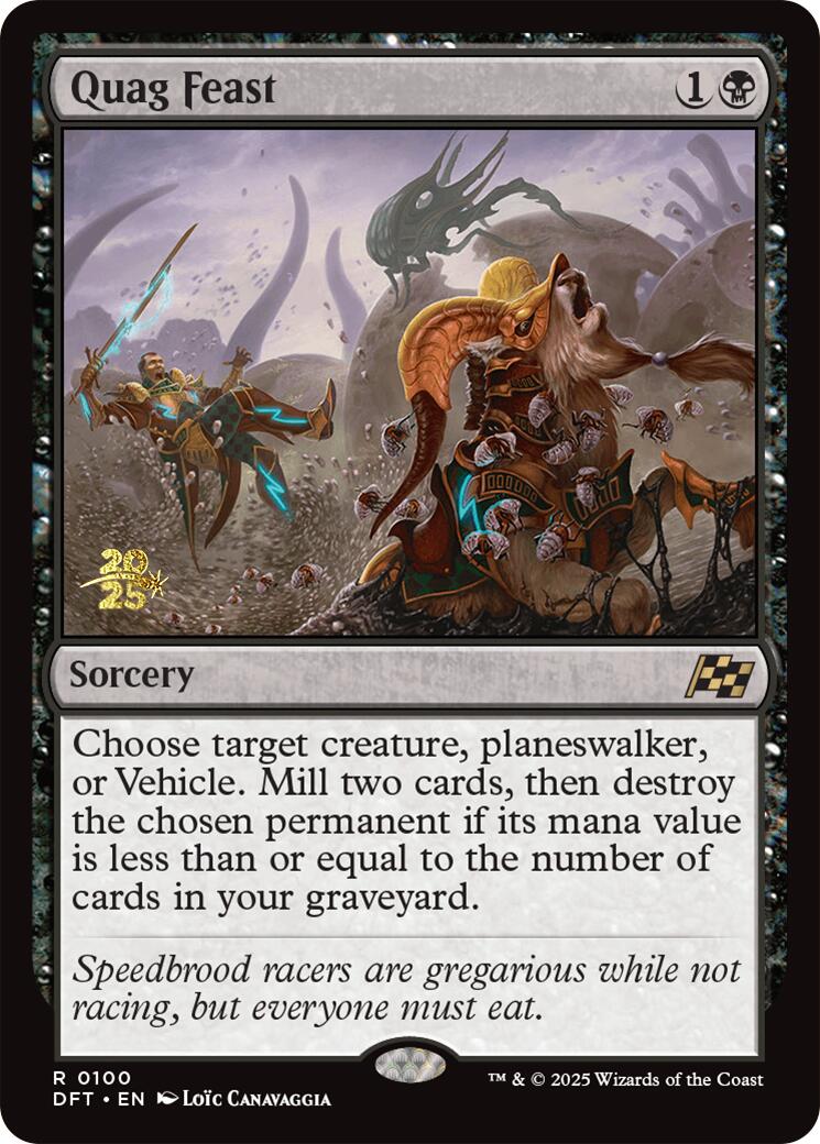 Quag Feast [Aetherdrift Prerelease Promos] | Good Games North