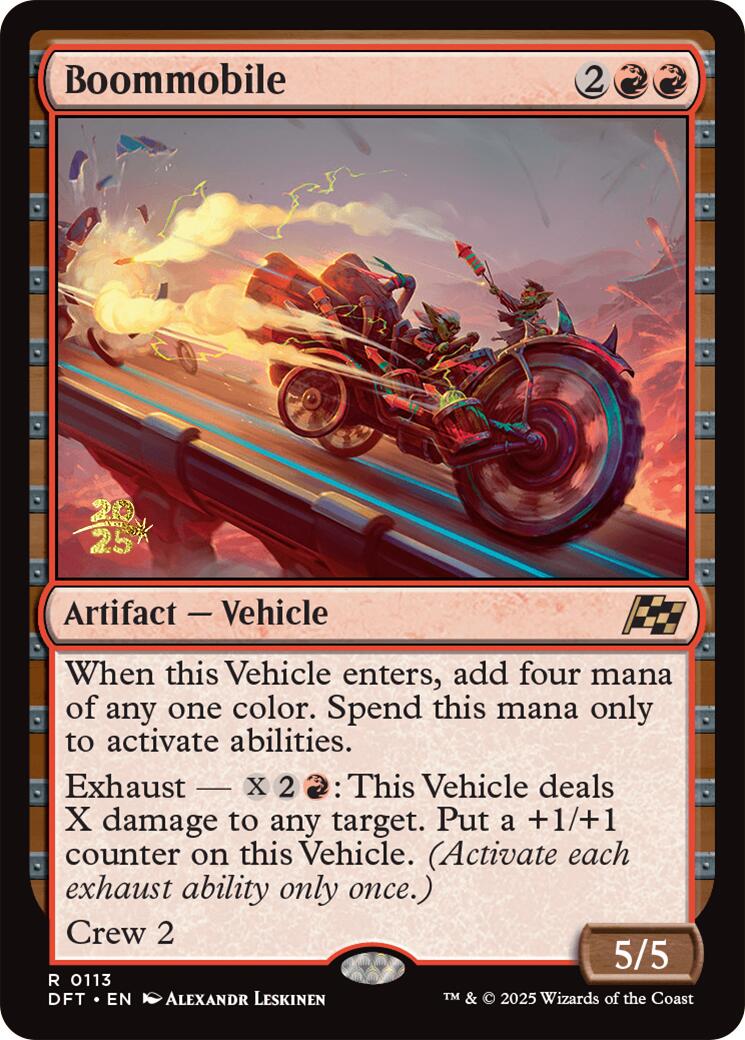 Boommobile [Aetherdrift Prerelease Promos] | Good Games North