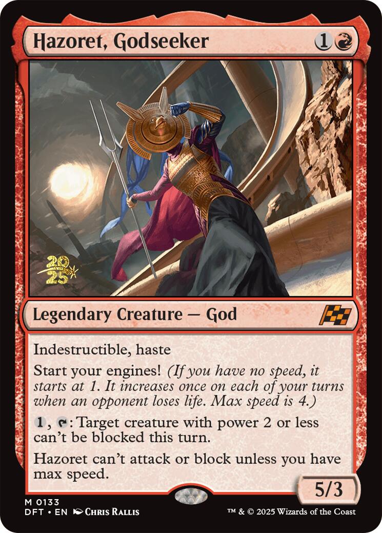 Hazoret, Godseeker [Aetherdrift Prerelease Promos] | Good Games North