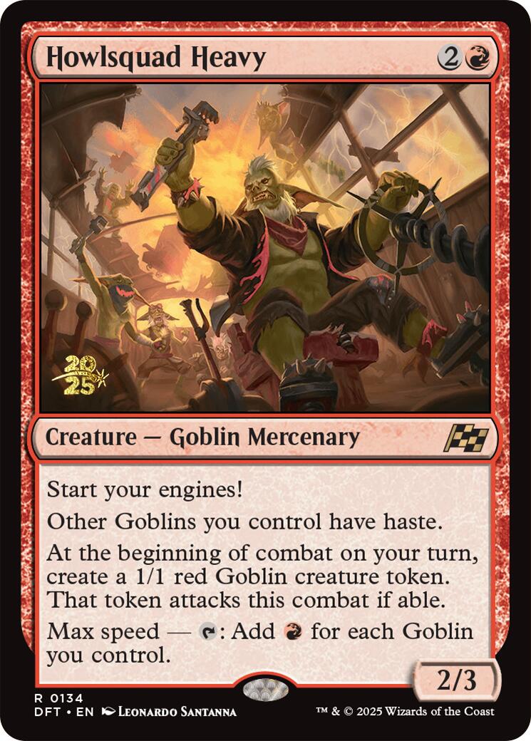 Howlsquad Heavy [Aetherdrift Prerelease Promos] | Good Games North