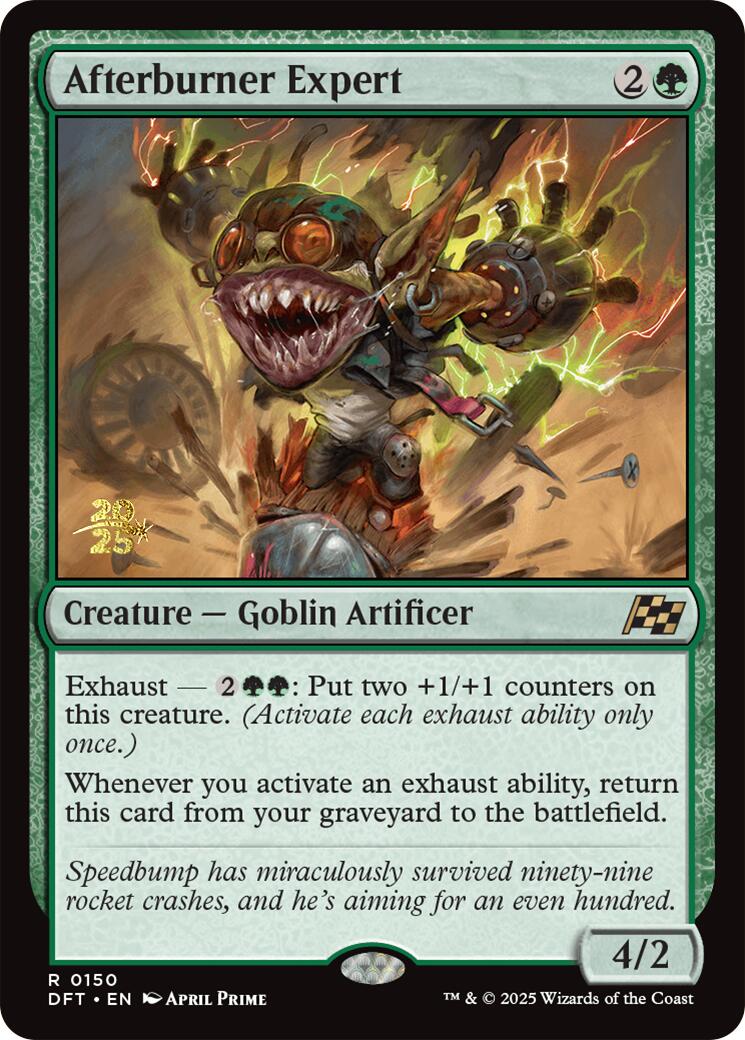 Afterburner Expert [Aetherdrift Prerelease Promos] | Good Games North