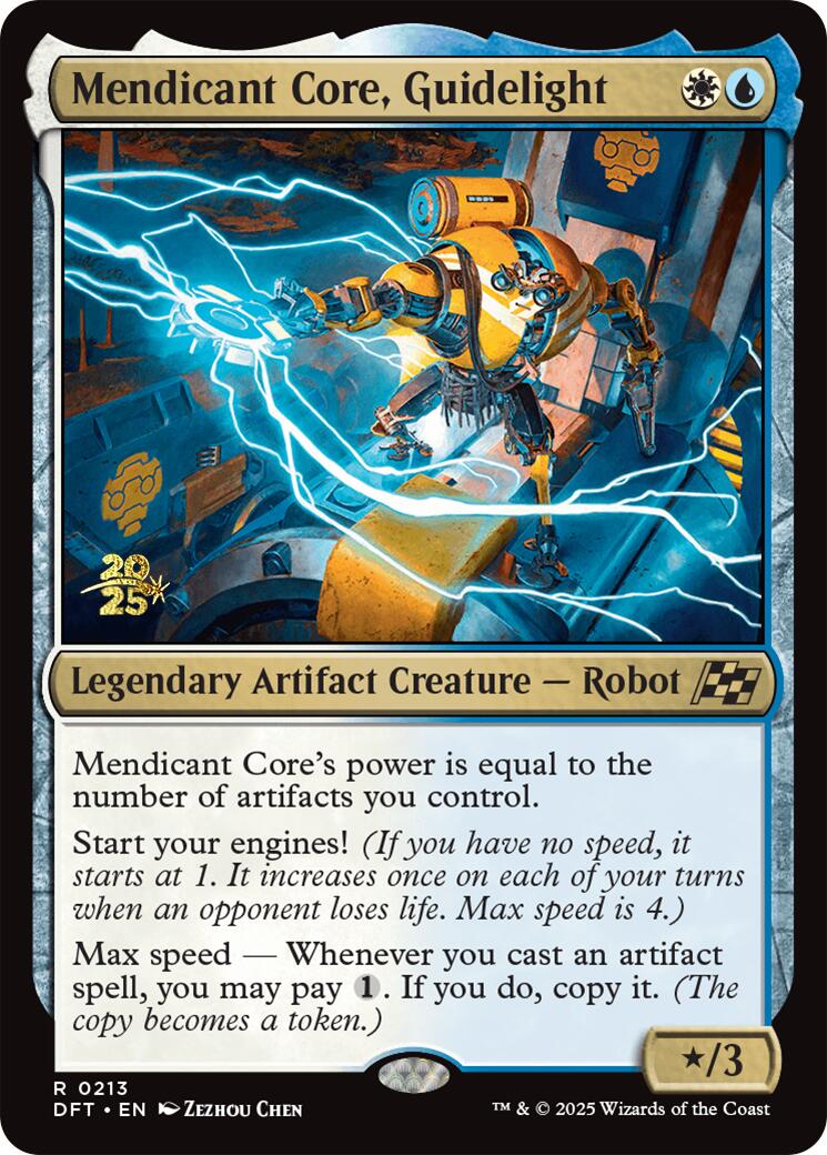Mendicant Core, Guidelight [Aetherdrift Prerelease Promos] | Good Games North