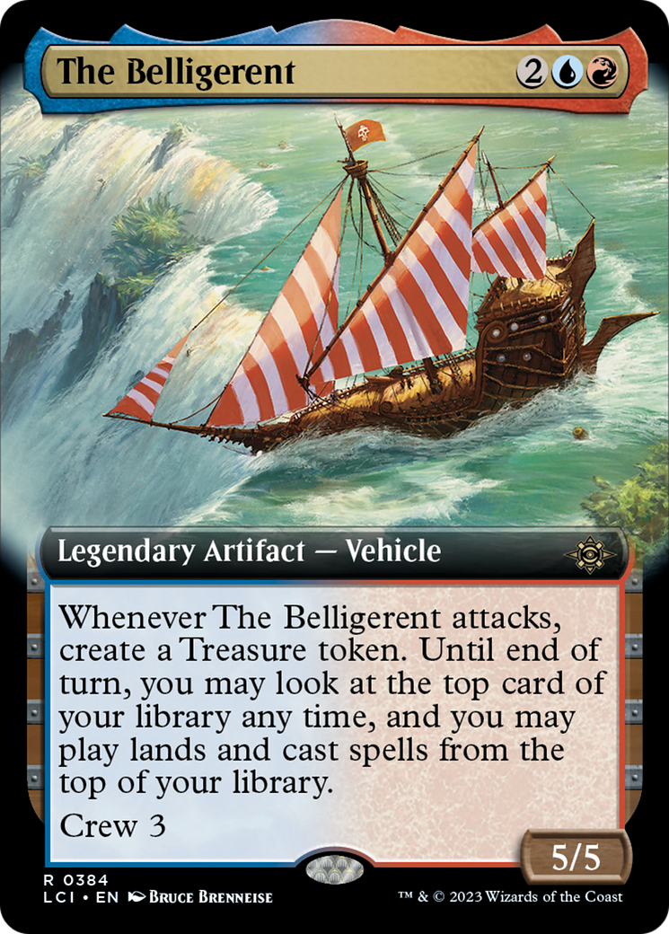 The Belligerent (Extended Art) [The Lost Caverns of Ixalan] | Good Games North