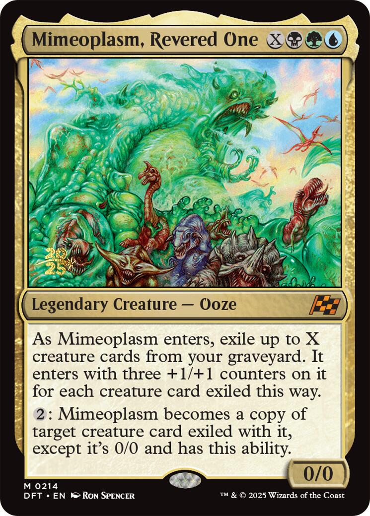 Mimeoplasm, Revered One [Aetherdrift Prerelease Promos] | Good Games North
