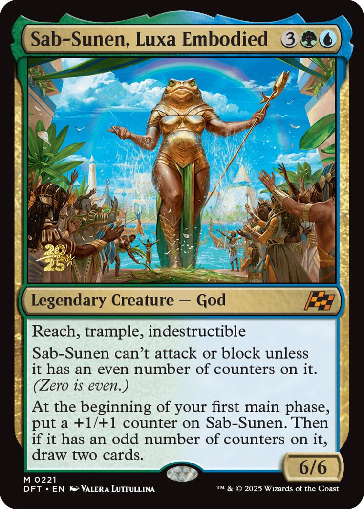 Sab-Sunen, Luxa Embodied [Aetherdrift Prerelease Promos] | Good Games North