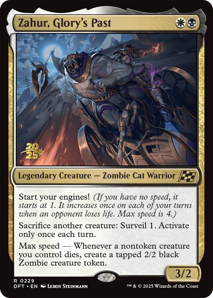 Zahur, Glory's Past [Aetherdrift Prerelease Promos] | Good Games North