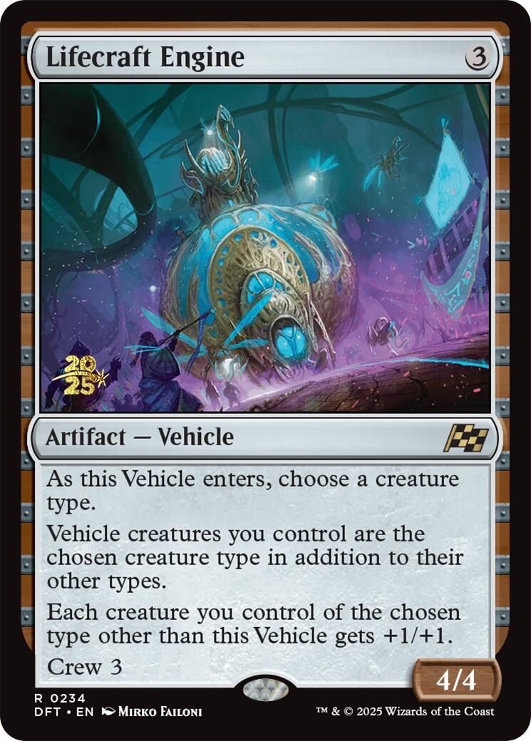 Lifecraft Engine [Aetherdrift Prerelease Promos] | Good Games North