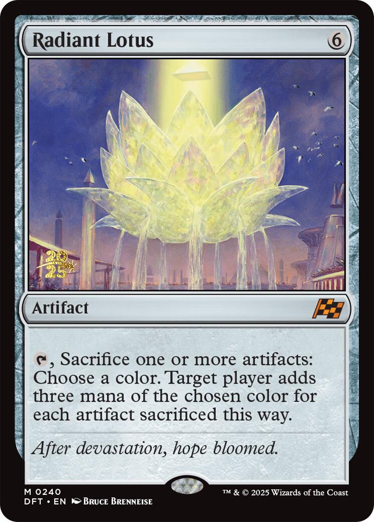 Radiant Lotus [Aetherdrift Prerelease Promos] | Good Games North