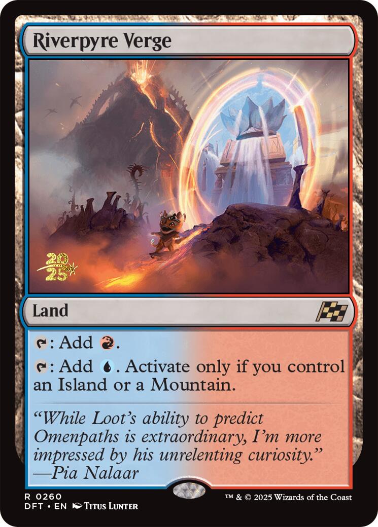 Riverpyre Verge [Aetherdrift Prerelease Promos] | Good Games North