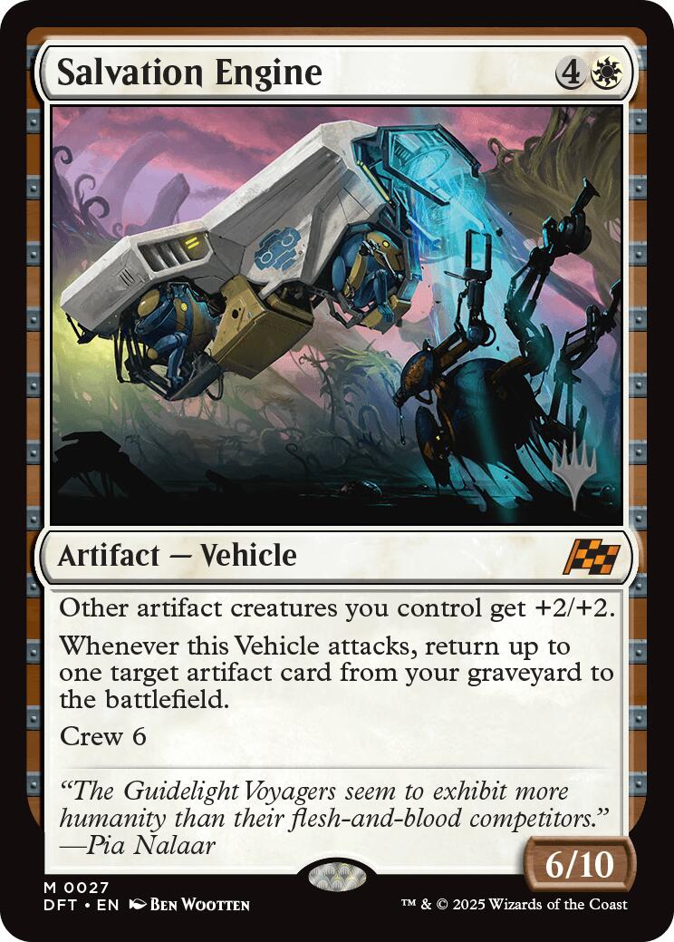 Salvation Engine (Promo Pack) [Aetherdrift Promos] | Good Games North