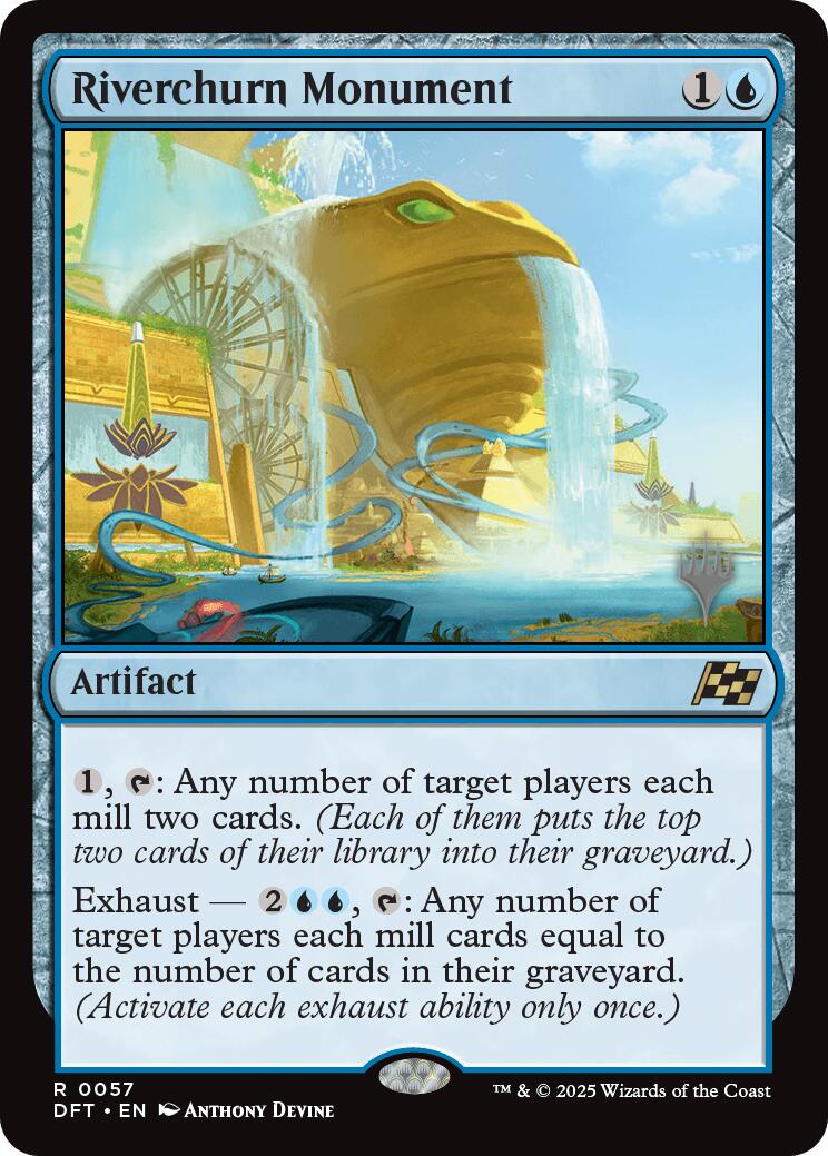 Riverchurn Monument (Promo Pack) [Aetherdrift Promos] | Good Games North