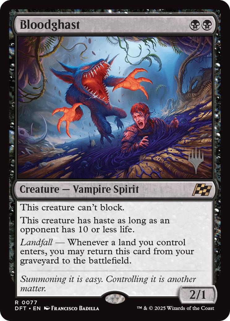 Bloodghast (Promo Pack) [Aetherdrift Promos] | Good Games North