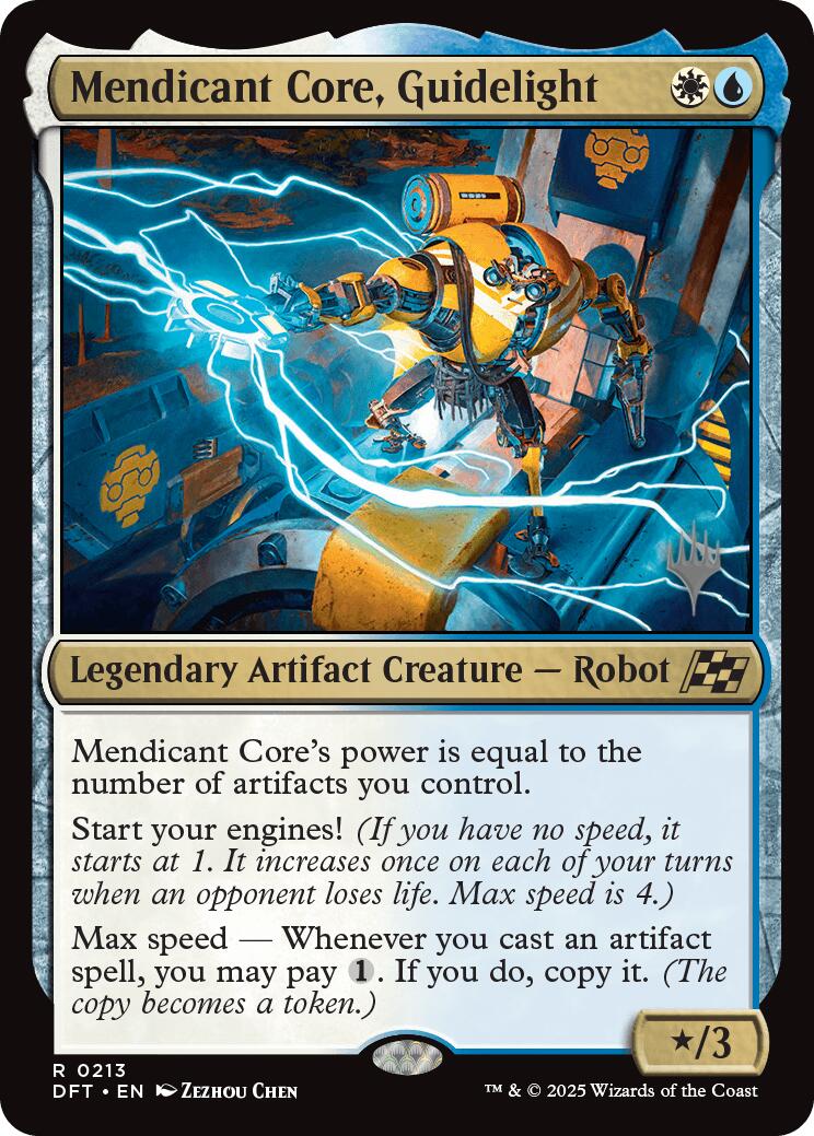 Mendicant Core, Guidelight (Promo Pack) [Aetherdrift Promos] | Good Games North