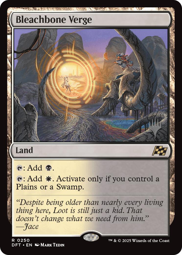 Bleachbone Verge (Promo Pack) [Aetherdrift Promos] | Good Games North