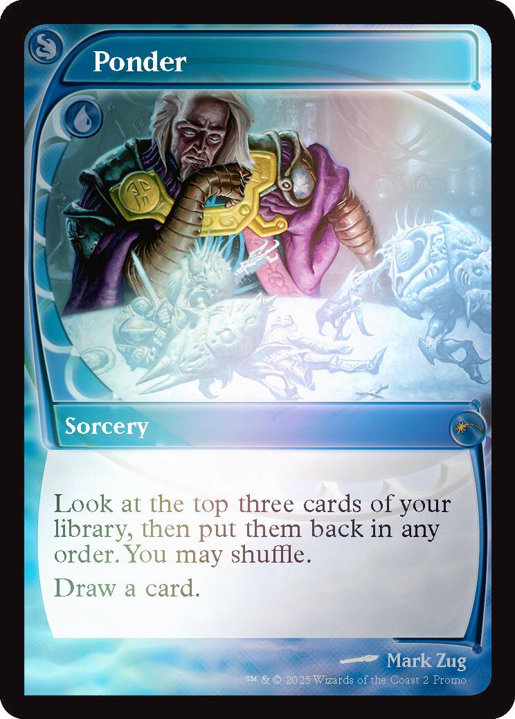 Ponder (Future Sight) [Secret Lair Drop Series] | Good Games North