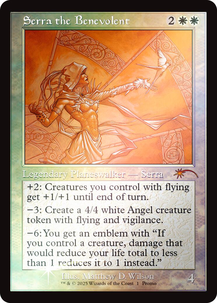 Serra the Benevolent (Retro Frame) [Secret Lair Drop Series] | Good Games North