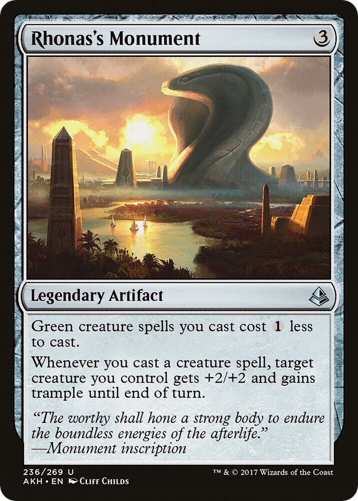 Rhonas's Monument 236/269 (Amonkhet)  - Foil | Good Games North
