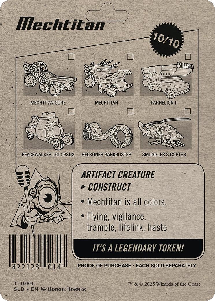 Mechtitan Token [Secret Lair Drop Series] | Good Games North